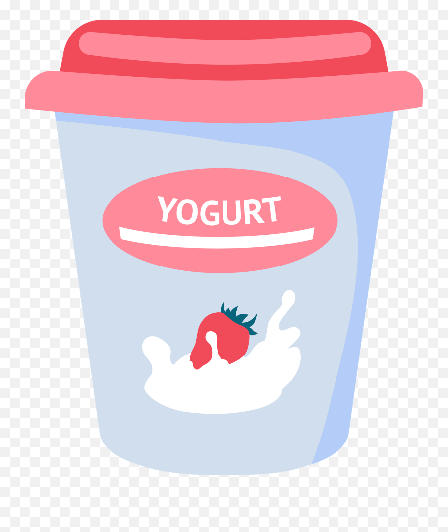 Yogurt Clipart - Drink Lid Emoji,Yogurt Cup Emoji