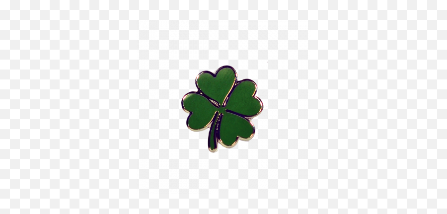 Pinhype U2013 Pin Fashion Wear The Emoji - Four Leaf Clover Pin,Four Leaf Clover Emoticon