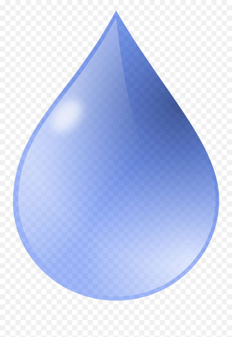 Clipart Of A Drop Of Water - Shape Of Water Drop Emoji,Sweatdrop Emoji