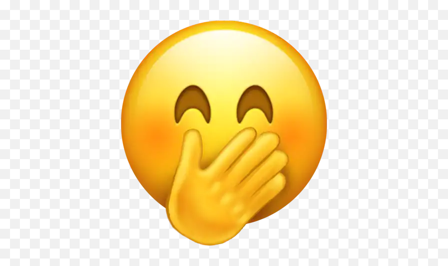 Flying Saucer Emoji - Hand Covering Mouth Emoji,Ufo Emoji