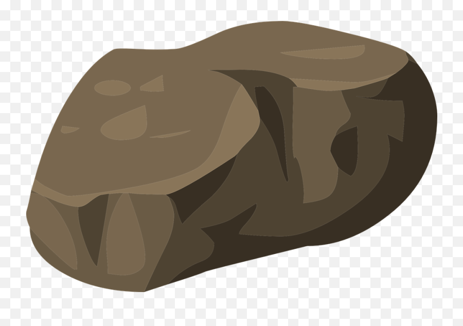 Rock Boulder Stone - Rock Cartoon Png Emoji,Stone Rock Emoji