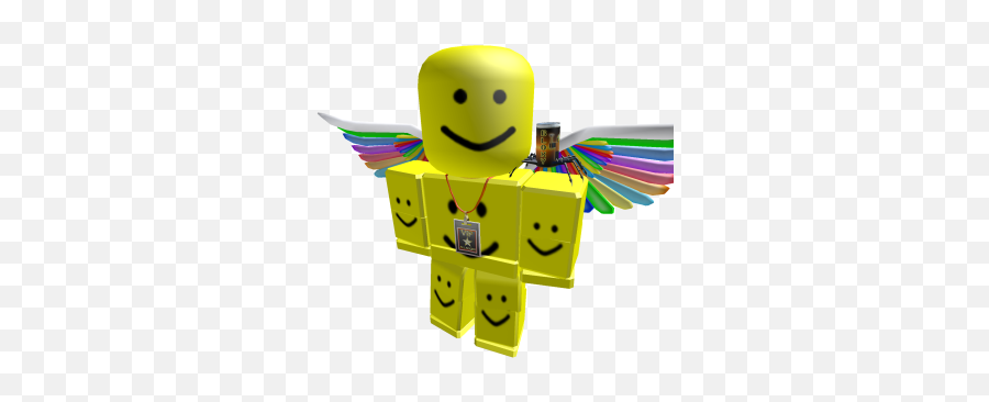 Profile - Roblox Rainbow Wings Avatar Emoji,Shaking Head Emoticon