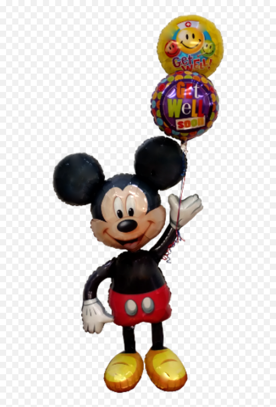 Get Well Mickey Mouse Airwalker - Mickey Emoji,Mickey Mouse Emoticon