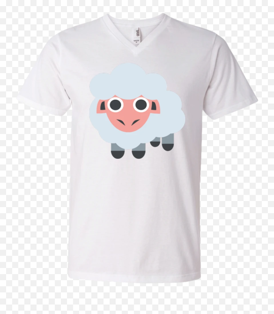 V - Disney Stitch V Neck Shirts Emoji,Black Sheep Emoji