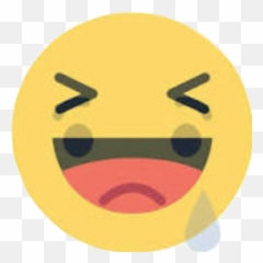 Emoji Haha Sad Facebook Freetoedit - Reacciones De Facebook Png,Emoji 58