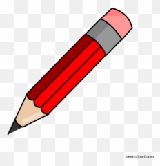 Free Pencil Clip Art - Red Clipart Emoji