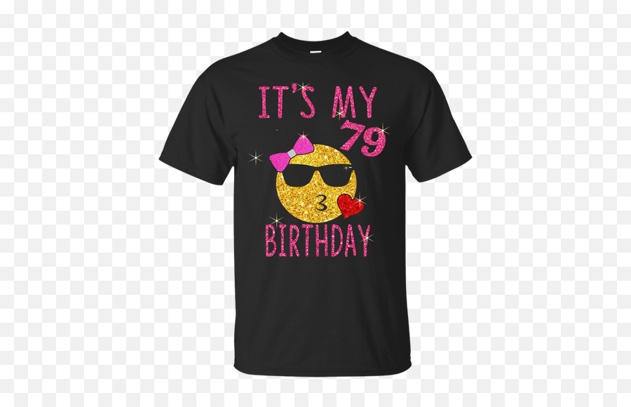 My Birthday Emoji Shirt 73rd Pink - Supreme X Naruto T Shirt,Emoji 79