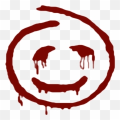 Face Emoticon Red Smiley - Mentalist John Emoji