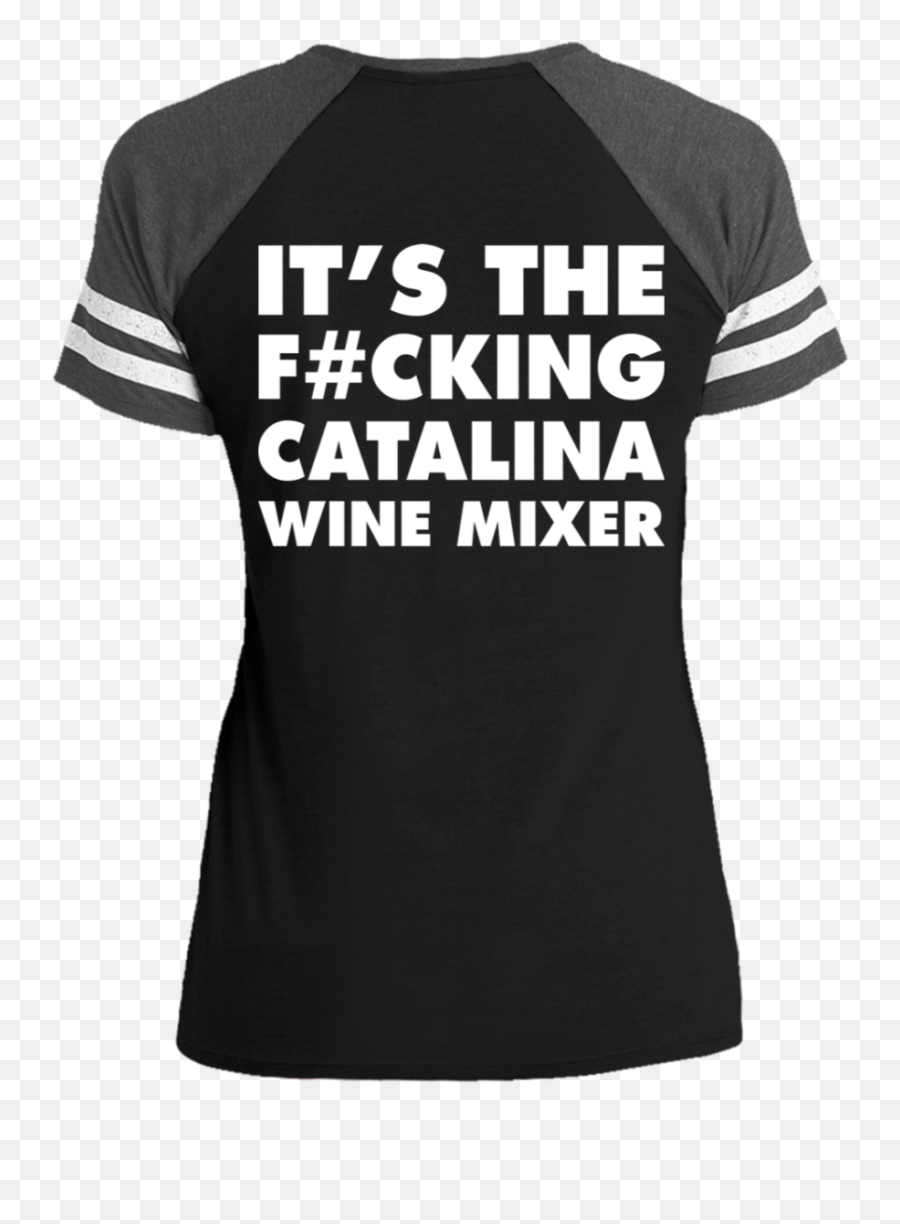 Tees Its The Fuckin Catalina Wine Mixer - Active Shirt Emoji,Emoji Dressing Gown