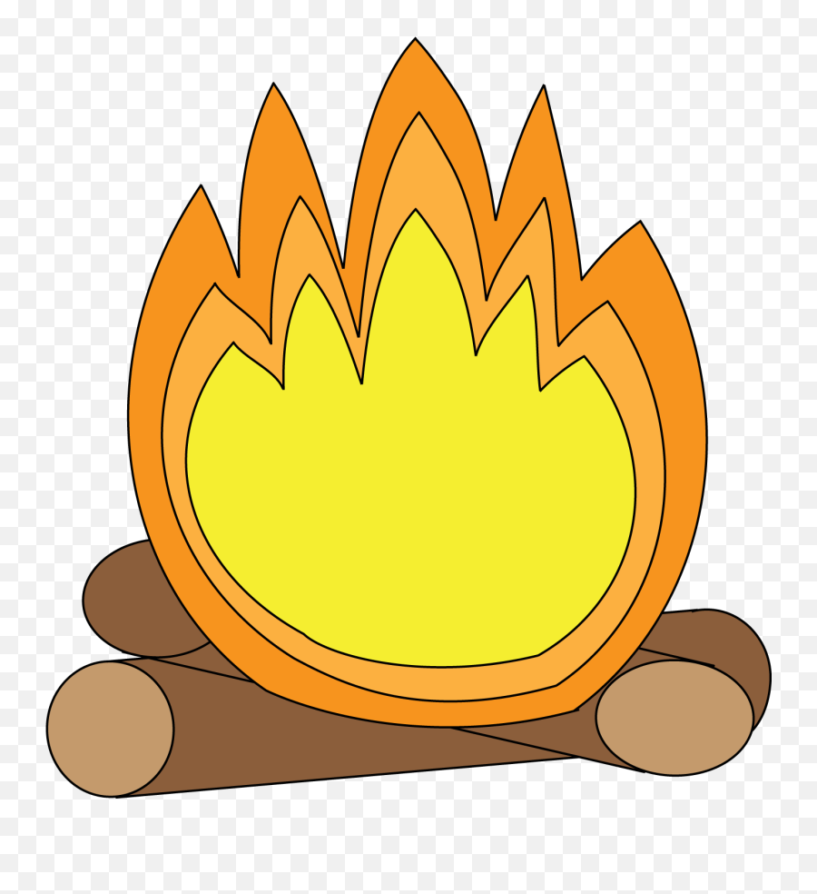 Campfire Camp Fire Smores Clip Art Free Clipart Images - Camp Fire Cartoon Transparent Emoji,Campfire Emoji