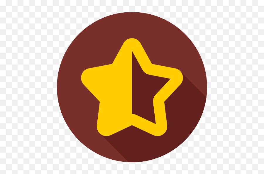 Half Shapes Shape Stars Signs Symbols Empty Star - Icon Emoji,Iemoji