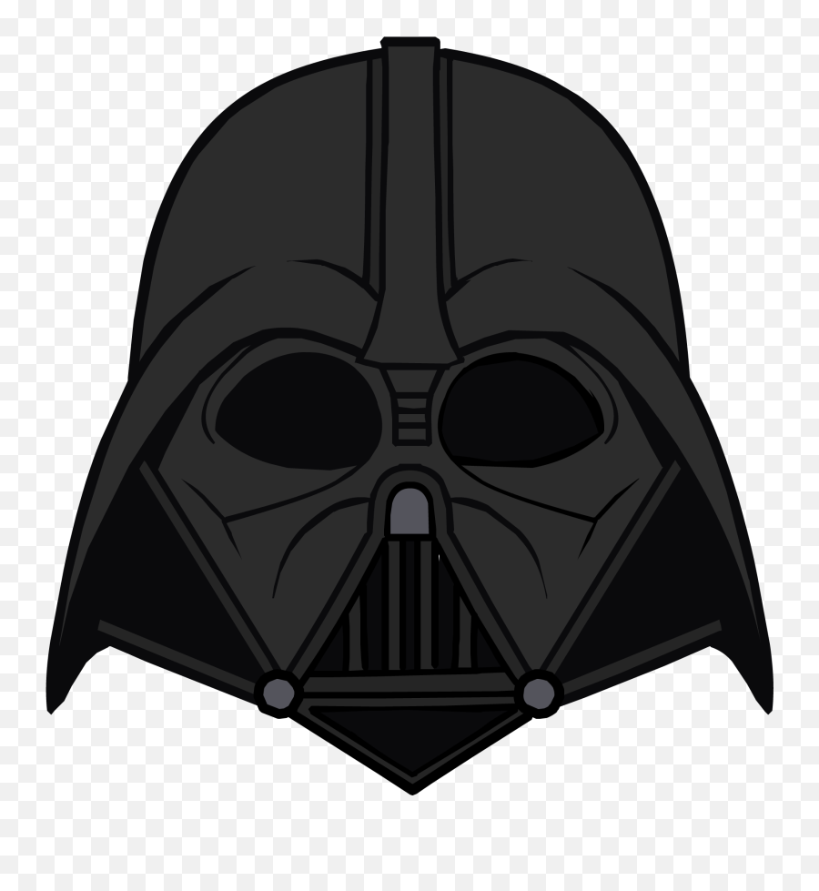 Starwars Clipart Head Darth Vader Starwars Head Darth Vader - Darth Vader Head Clipart Emoji,Star Wars Emoji