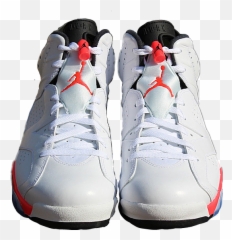 White Pair Of Jordans Front View - Shoes Front View Png Emoji,Emoji Jordans