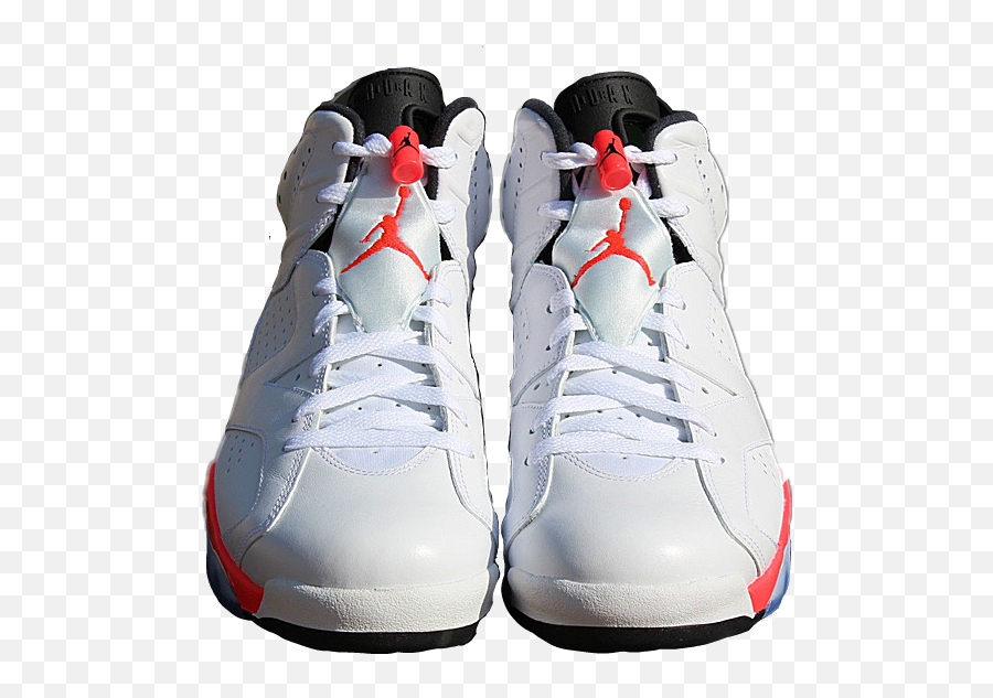 White Pair Of Jordans Front View - Shoes Front View Png Emoji,Emoji Jordans