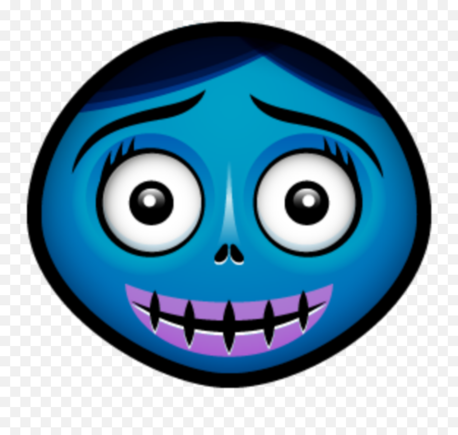 Mq Blue Woman Skull Skulls Head Emoji,Skull Emoticon