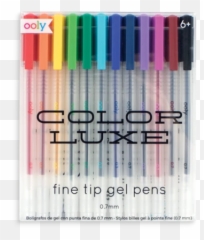 Desk Accessories - Colour Luxe Gel Pens Emoji,Emoji Pens
