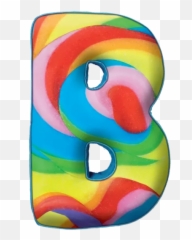 Initial Pillow B Lollipop - Emoji