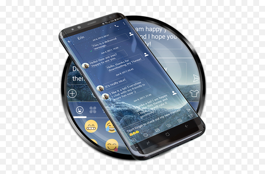 Sms Messages Theme For Galaxy S9 - Samsung Galaxy Emoji,S9 Emoji