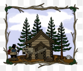 Free cabin clipart image images - Clipartix Cabin And Lake Emoji