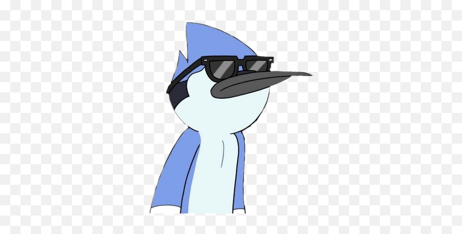 Mordecai Apenasumshow Regularshow Rigby Cartoon Cartoon - Mordecai And Rigby Transparent Emoji,Blue Jays Emoji