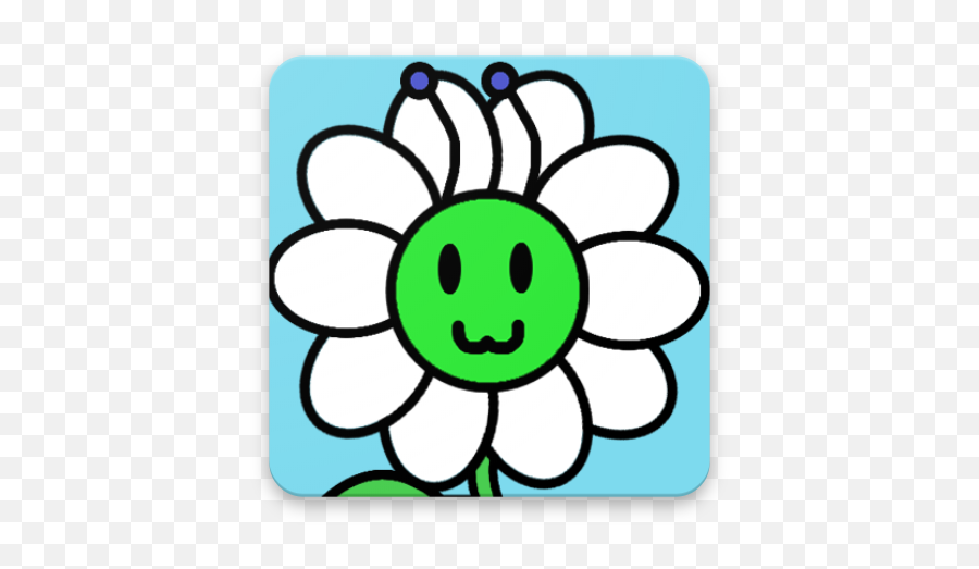 Amazoncom Alien Flower Appstore For Android - Sunflower Png Outline Emoji,Emoticon With Flower