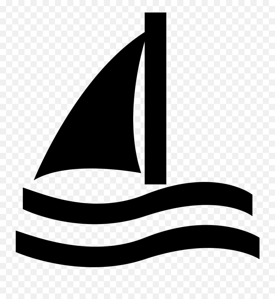 Sailboat Clipart Waterways - Png Download Full Size Inland Water Transport Cartoon Emoji,Sailing Emoji