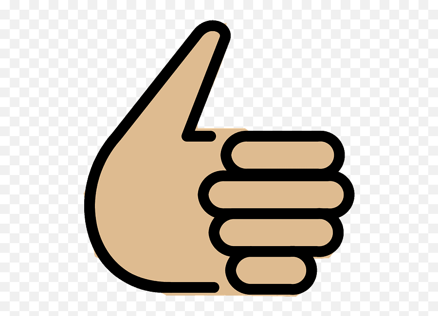Thumbs Up Emoji Clipart - Palec Nahoru Emoji,Free Thumbs Up Emoji