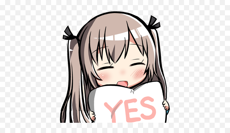 Atriyes - Discord Emoji Anime Yes - free transparent emoji - emojipng.com
