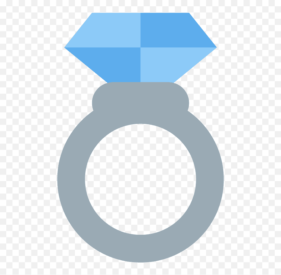 Ring Emoji Clipart Free Download Transparent Png Creazilla - Ring Emoji Twitter,Stone Emoji