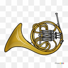 How To Draw Horn Musical Instruments - Lovely Emoji,Trombone Emoji
