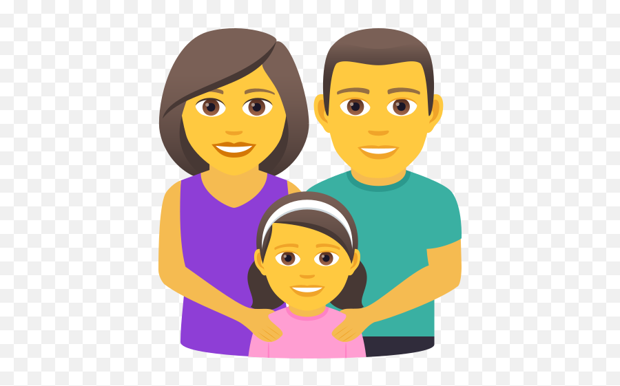 Hombre Mujer Chica - Familia Emoji,Maga Emoji