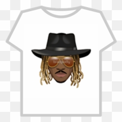 Future Emoji T Shirt - Fedora,Fedora Emoji