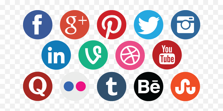 All Social Media Icon Sticker By Bibek Kumar Shah - Social Media Icons 2021 Png Emoji,How To Change Snapchat Emojis On Android