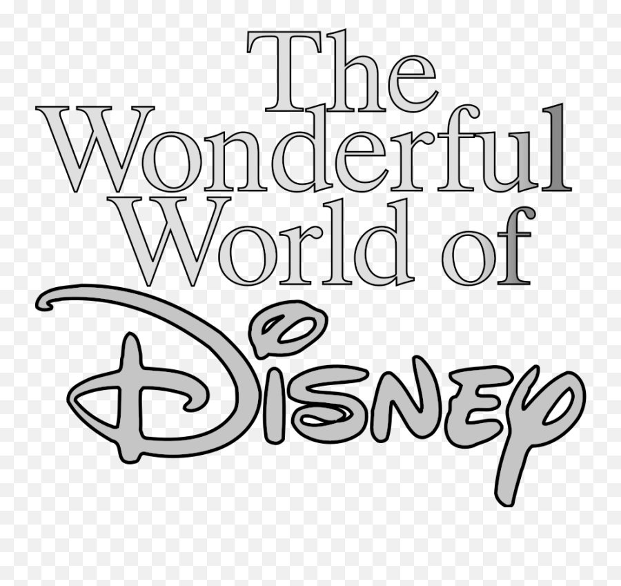 Wonderful World Of Disney Logo - Wonderful World Of Disney Svg Emoji,Free Disney Emojis