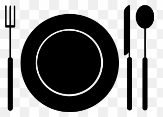 Eating Food Fork - Plate Vector Png Emoji