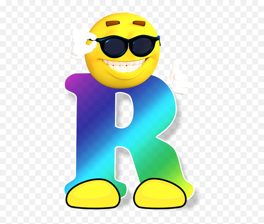 Abc Alphabet Smiley - Letter R Alphabet Smiley Emoji,B Emoji