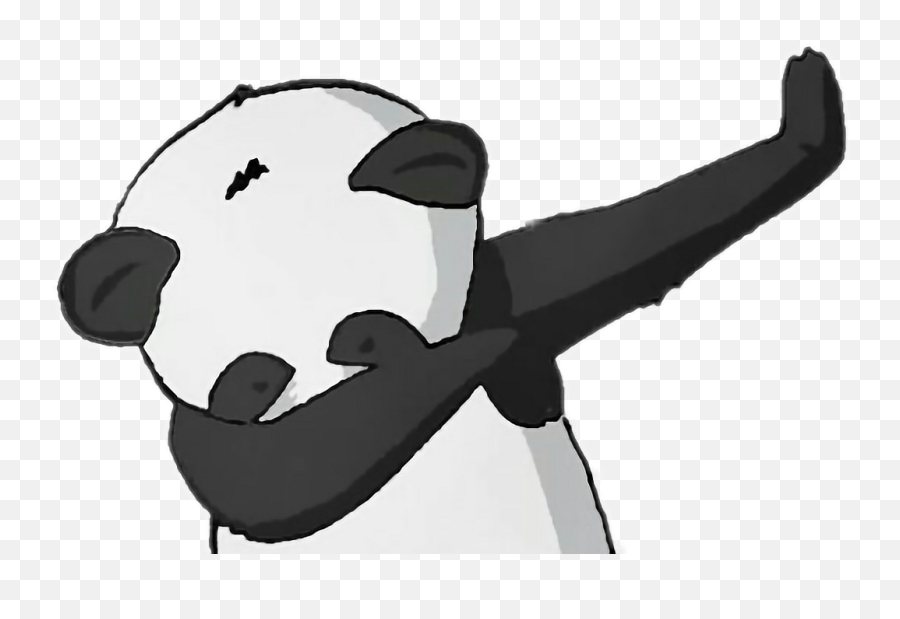 Dab Png - Dabbing Panda Transparent Background Emoji,Emoji Dabing