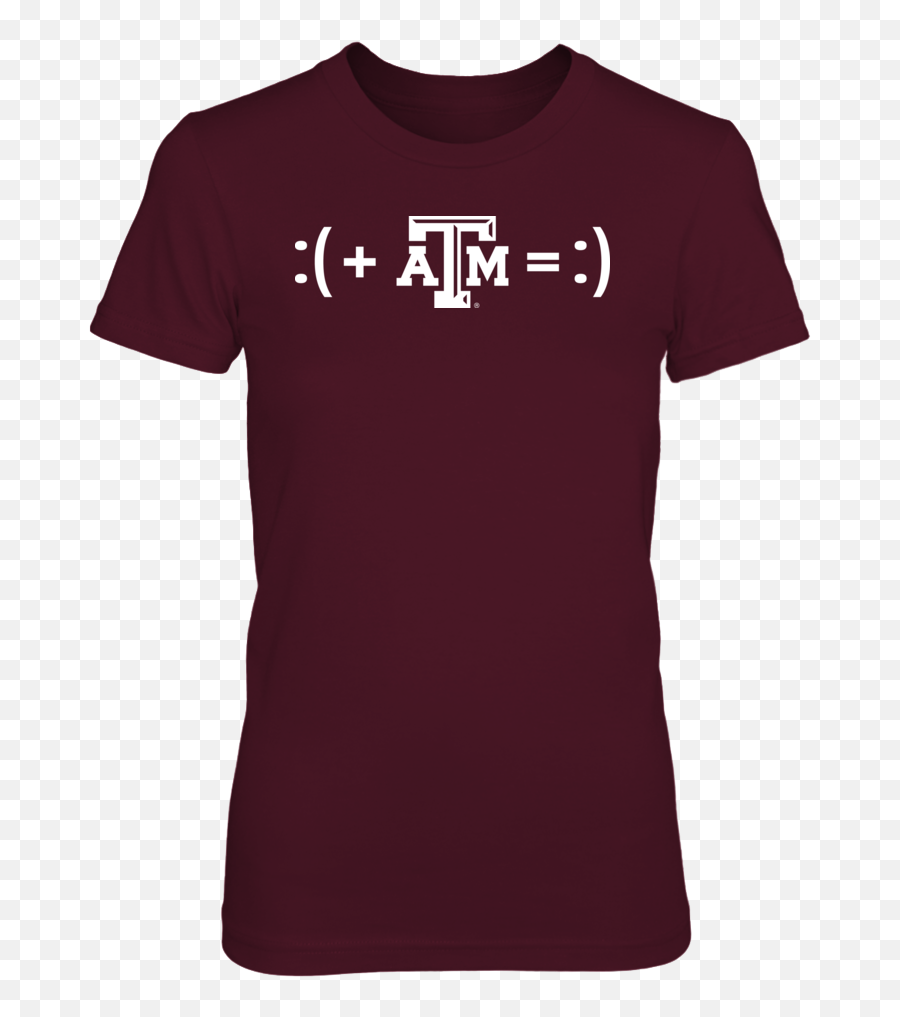 Texas Aggies Fan T - Active Shirt Emoji,Upside Down Emoticon