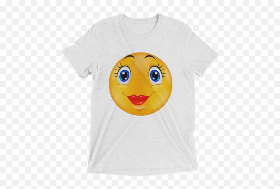 Cute Female Emoticon Shirts - Indiana T Shirts Emoji,Cute Emoji