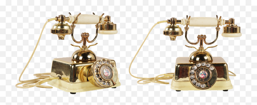 Old Phone Link - 70 Vintage Telephone Emoji,Old Samsung Emojis