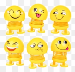 Emoji Png And Vectors For Free Download - Smiling Face Spring Doll