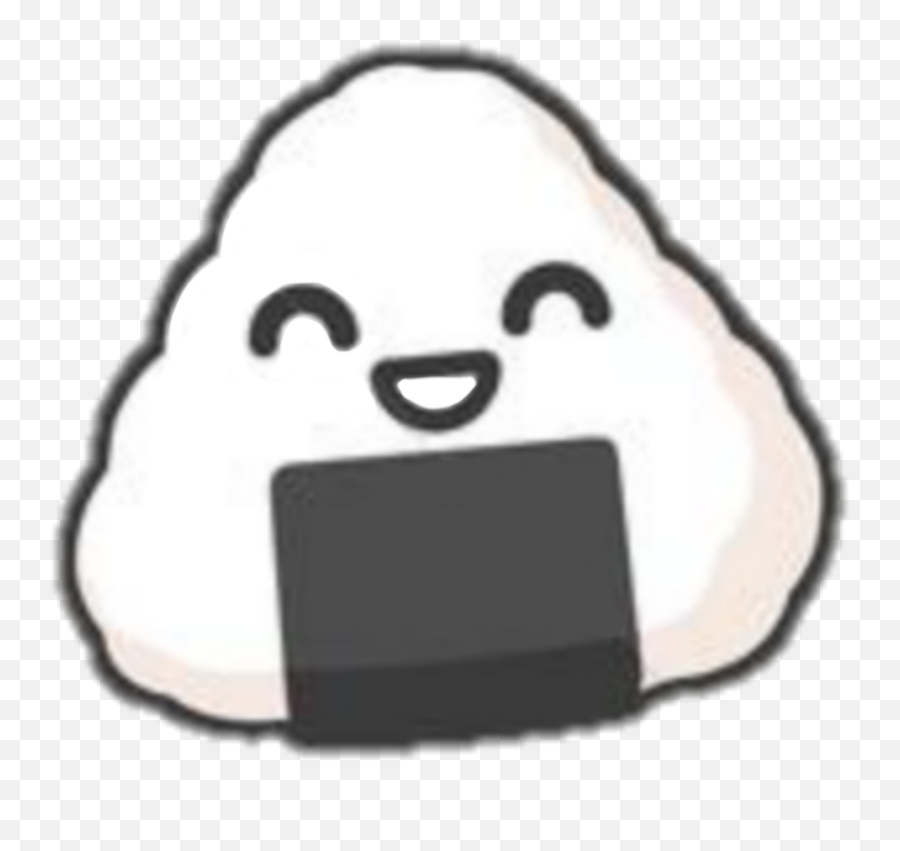 Freetoedit Food Cartoon Cartoonfood Emoji,Riceball Emoji