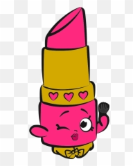Movies Personal Use Shopkins Lippy Lips - Emoji