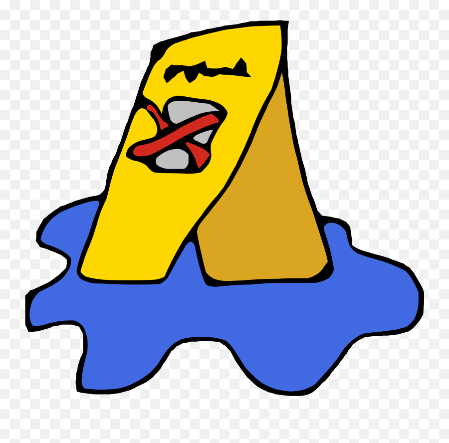 Wet Clipart Slippery Floor Wet - Clipart Wet Floor Emoji,Wet Emoji Transparent