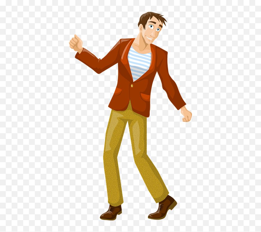 Man Dancing Style - Man Dancing Cartoon Png Emoji,Male Dancer Emoji