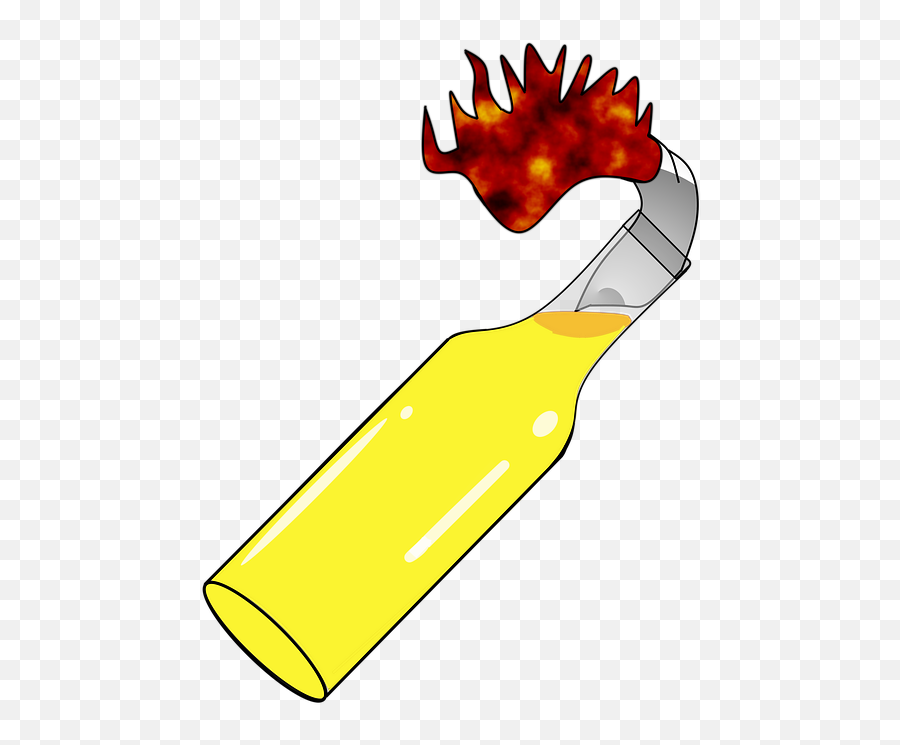 Molotov Cocktail Incendiary Device - Cocktail Molotov Png Emoji,Fire Emotion