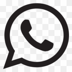 Whatsapp Logo Black And White - Black Whatsapp Logo Png Emoji,Cool Black And White Emojis