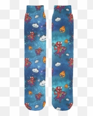 Devils Unicorns Sublimation Tube Sock - Emoji