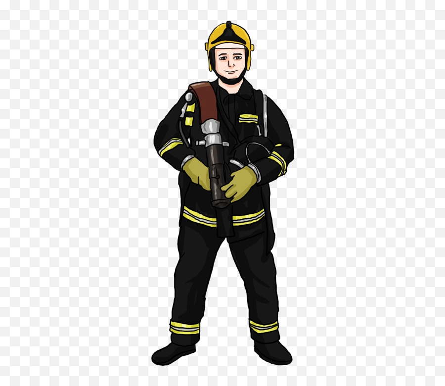Firefighter Png And Vectors For Free Download - Dlpngcom Fireman Clipart Emoji,Fireman Emoji
