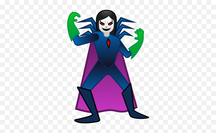 Supervillain Emoji Meaning With Pictures - Google Gender Neutral Emojis,Genie Emoji